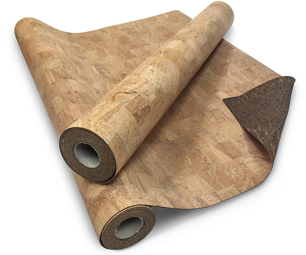 Corkoleum roll